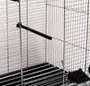 Vogelkäfig Ula, Vogelheim mit Zubehör, Chrom/Schwarz Produktbild-Vorschau 3