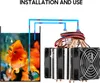 180W polovodičový akvarijní chladič, 12V, se 6 měděnými Náhled obrázku produktu 4