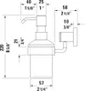DURAVIT 0099161000 Seifenspender D-Code für Wandmontage, Produktbild-Vorschau 8