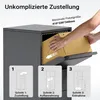 Schránka na balíky Wiltec antracitová 460 x 450 x 1400 mm, Náhľad obrázku produktu 12