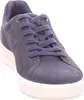 A studio shot of a single blue sneaker against a white background. Produktbild-Vorschau