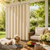 1x Garden Outdoor Vorhang Wetterfest Mit ösen Wasserdicht Produktbild-Vorschau 2