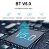 A close-up of a computer chip with the text 'BT V5.0' overlaid, along with icons and text describing features. Náhled obrázku produktu