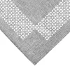 Tovaglia REA ornamenti traforati in poliestere grigio 85 x Anteprima dell’immagine prodotto 1