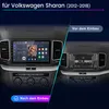 Autoradio CarPlay Android 15 da 2+64 GB per VW Sharan 7N Anteprima dell’immagine prodotto 3