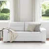 vidaXL 2-Sitzer-Sofa Weiß 180x81x84 cm Kunstleder Produktbild-Vorschau 3