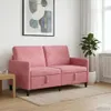 vidaXL Sofa mit Stauraum Rosa 152 x 78 x 87 cm Polyester Produktbild-Vorschau 3