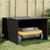 vidaXL Garage per robot tosaerba Nero 86x90x52/57 cm in Anteprima dell’immagine prodotto 9
