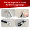 LTC Klettkabelbinder Mini label Kunststoffhülle farb.mix Produktbild-Vorschau 4