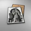 Gerahmtes Poster - Schwarzer Rahmen - Frau ethnisch Schmuck Produktbild-Vorschau 3
