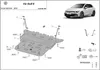 Unterfahrschutz für Motor der Marke VW Golf 8 - 2019 - 2026 Produktbild-Vorschau 3