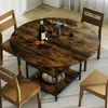 Tavolo da pranzo COSTWAY rotondo 120cm, tavolo da cucina in Anteprima dell’immagine prodotto 7
