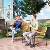 Outsunny 3-tlg. Rattan Bistroset, Sitzgruppe, Produktbild-Vorschau 2