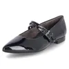 Paul Green Ballerina 1022-044, Lack/Brush, Schwarz, Damen Produktbild-Vorschau 10