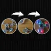 LED fidget spinner RGB, 3 režimy osvětlení, průhledný, Náhled obrázku produktu 3