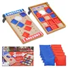 Relaxdays Wurfspiel 2 in 1, Cornhole & Tic Tac Toe, 10 Bean Produktbild-Vorschau 1