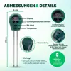 Vulpes Goods Boden Feuchtigkeitsmessgerät, Für Pflanzen, Produktbild-Vorschau 5