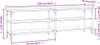 vidaXL TV-Schrank Grau Sonoma 160x30x50 cm Holzwerkstoff Produktbild-Vorschau 8