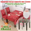 6 Stück Christmas Dining Stuhlbezüge, weicher Stoff Produktbild-Vorschau 10