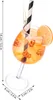 BRUBAKER Orange Cocktail Spritz - Skleněná vánoční ozdoba - Náhled obrázku produktu 5