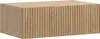A rectangular wooden cabinet with a fluted front panel. Produktbild-Vorschau