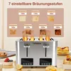 FATABETA Toaster Toaster 4 Scheiben, mit Brötchenaufsatz & Produktbild-Vorschau 6