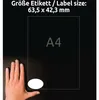 AVERY Zweckform 6242-10 Identifikační štítky AVERY Náhled obrázku produktu 4