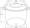 Michelino Edelstahl-Kochtopf 8 Liter 12105 Produktbild-Vorschau 4