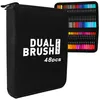 Marqueurs acryliques en coffret, 48 couleurs, à double Voir les images du produit 2