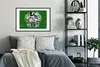 MuchoWow® MuchoWow® Gerahmtes Poster Domino-Steine - Hut - Produktbild-Vorschau 2