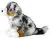 Peluche Pastore Australiano 30 Cm Ecologico Anteprima dell’immagine prodotto 3