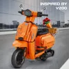 Reobrix 11036 Roller Orange Klemmbaustein Modell 32,7 cm Produktbild-Vorschau 3