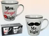 Tassen 2er Set Mr. Right e Mrs. Always Right Anteprima dell’immagine prodotto 1