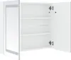 vidaXL LED-Spiegelschrank 80x12,2x68 cm Produktbild-Vorschau 3