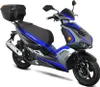 Motorroller Striker 50 ccm 45km/h, Euro 5, blau, mit Top Produktbild-Vorschau 1