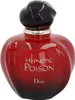 A red perfume bottle with a black cap. Podgląd zdjęcia produktu