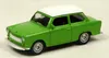 Trabant 601 Modellauto grün mit weißem Dach ca. 1:60 / 7-8 Produktbild-Vorschau 1