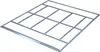 A metal frame for a garden shed. Produktbild-Vorschau