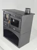 - Holzofen PRITY 1P34 10,1 kW mit Backofen & Metallplatte Produktbild-Vorschau 4