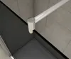 Aica Schwarze walk in Dusche 90x200cm Duschwand 8mm Produktbild-Vorschau 4