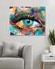 Zuty - Malen nach Zahlen - ABSTRAKTES FLUORIT-AUGE, 40x50 Produktbild-Vorschau 2
