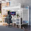 okwish Hochbett, 90x200&140x200, Kinderbett mit Produktbild-Vorschau 5