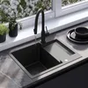 Kuchynský Granitový Drez Rea Paul Black Náhľad obrázku produktu 1