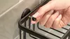 tesa MOON BLACK Duschkorb matt für Dusche und Badewanne Podgląd zdjęcia produktu 3