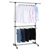 SONGMICS Rollgarderobe Doppelstange aus Edelstahl (101-163) Produktbild-Vorschau 1