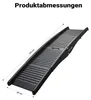 Ramp pour chiens Wiltec, 153 x 40 cm, capacité de 50 kg, Voir les images du produit 3