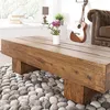 Drewniany brązowy stolik kawowy 100x45 cm stylowy do salonu Podgląd zdjęcia produktu 7