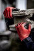 Handschuhe Nitril Foam Gr.9 rot/schwarz Nyl.m.Nitrilschaum Produktbild-Vorschau 7
