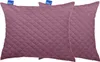 Two pink quilted pillows are shown side-by-side against a white background. Produktbild-Vorschau