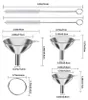 Edelstahl Trichter Set, 3 Stück Edelstahl Kleine Trichter, Produktbild-Vorschau 4